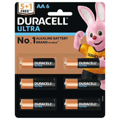 Duracell Ultra Alkaline size AA Batteries-Pack of 6