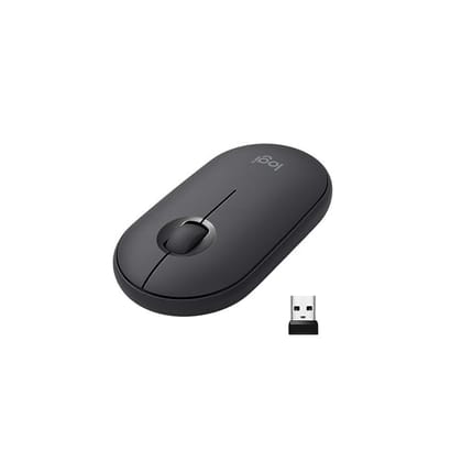 Logitech Pebble Wireless Mouse with Bluetooth-Logitech Pebble Wireless Mouse with Bluetooth