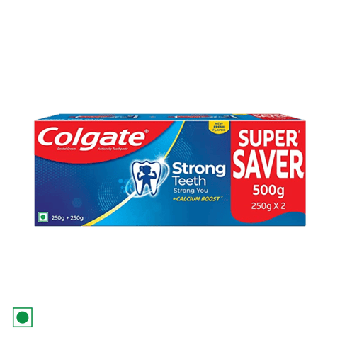 Colgate Dental Cream Toothpaste,(200g + 200g + 100g Pack of 3), 500 gm Box