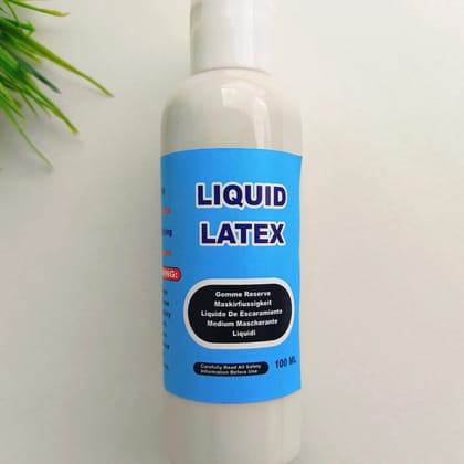 Liquid Latex Glue for Preventing Dripping