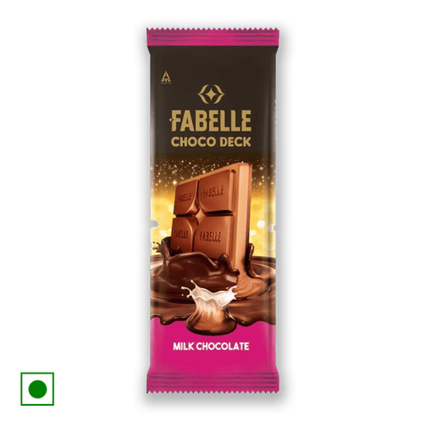 Fabelle Choco Deck Milk Chocolate, 130 gm Box