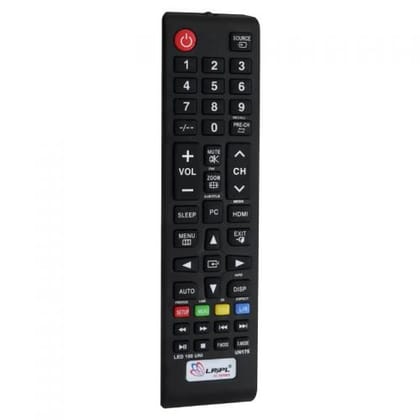 LRIPL Remote Control For Non Branded/Local/Chinese LED LCD TV Black