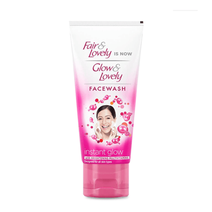 Fair & Lovely Glow & Lovely Insta Glow Multivitamins Face Wash - For Bright Skin, 50 gm Tube