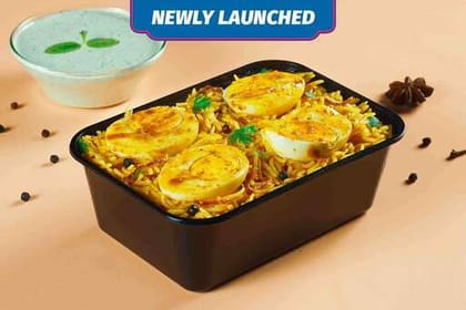 Hyderabadi Egg mini Biryani