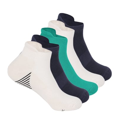 Workout Essentials Set Of 5 Bamboo Socks For Men