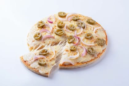 Onion & Jalapenos Medium Pizza (Serves 2)