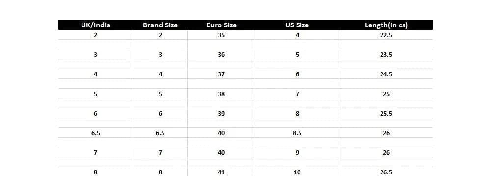 Size Guide