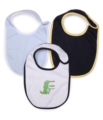 My Milestones Multi-Colour Cotton Bibs - Set of 3