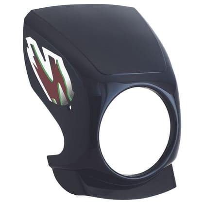 Headlight Visor Fit For Tvs XL Super Black (BP)