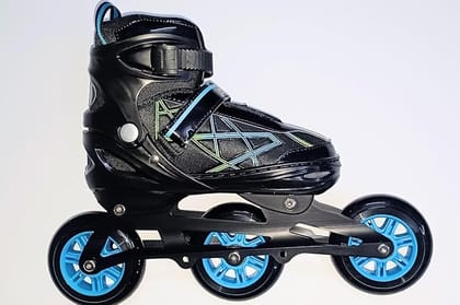 Konex Inline Skates CLS-1012 3 Wheels 100 MM Adjustable Inline Skates XL