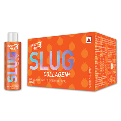 Bodyfirst Collagen Slug, Orange - Pack Of 20