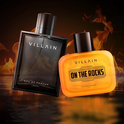 Villain Classic Black  On the Rocks EDP Combo-Villain Classic Black & On the Rocks EDP Combo - Default Title