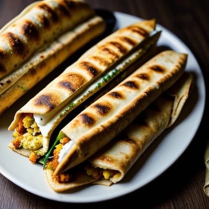 Paneer Shawarma