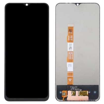 Mobile Display For Vivo T2 5G. LCD Combo Touch Screen Folder Compatible With Vivo T2 5G-Black / DIAMOND