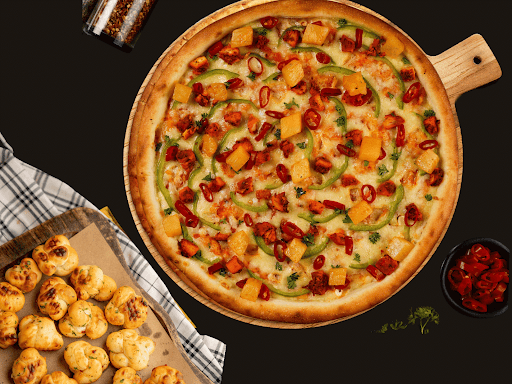 Tropical Chicken Pineapple Pizza And Garlic Knots Combo