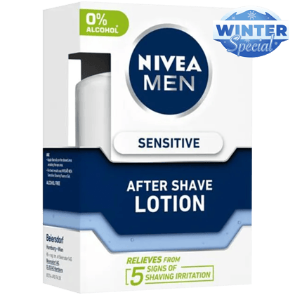 Nivea Sensitive After Shave Lotion, 100 Ml