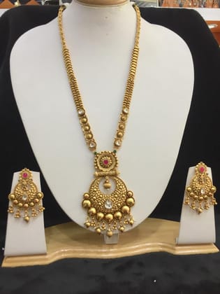 Antique Necklace Sets 367642-Long Necklaces / Copper Alloy / Multi