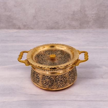 Kashmiri Copper Handi-Small