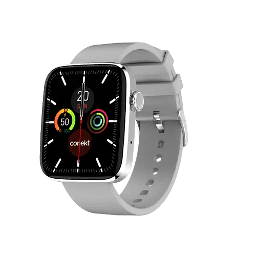 Conekt SW1 Pro 1.72 Full HD display with Bluetooth calling and complete health tracking Smartwatch  Black Strap Free Size IPS LCD Display-Conekt SW1 Pro 1.72' Full HD display with Bluetooth calli