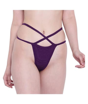 La Intimo Polyester Thongs - XS