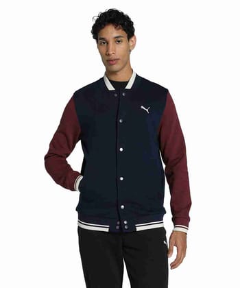 Men's Colorblock Bomber Jacket