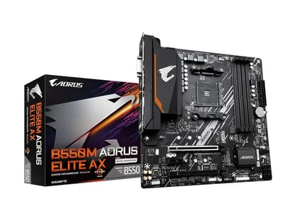 GIGABYTE B550M Aorus Elite AX Motherboard