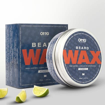 OMG Beard Wax - Enriched With Vitamin C, 100 gm