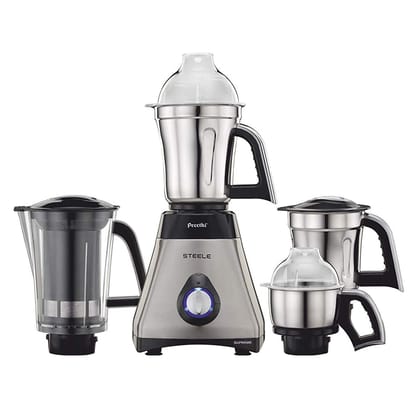 Preethi Steele Supreme MG 208 750W 4 Jars Mixer Grinder-Preethi Steele Supreme MG 208 750W 4 Jars Mixer Grinder