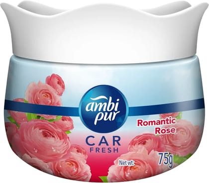 Ambipur Car Freshener Gel - Rose, 75 g