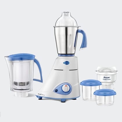 Preethi Blue Leaf Platinum 110V 3 Jars Mixer Grinder 550W-Preethi Blue Leaf Platinum 110V 3 Jars Mixer Grinder 550W