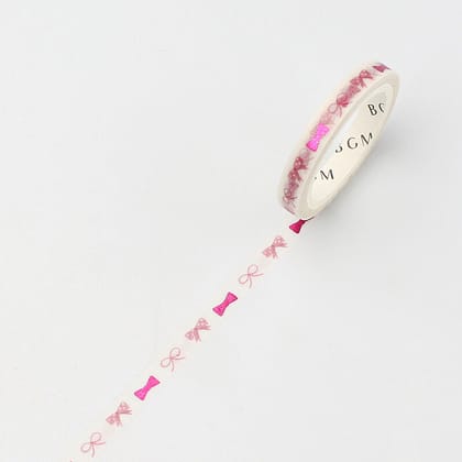 Pink Ribbon Washi Tape