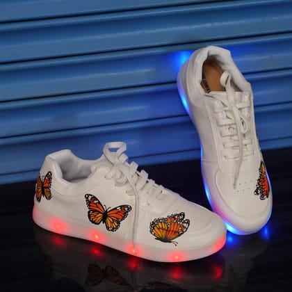 Gypsy Butterfly Sneakers - Light Me Up-40