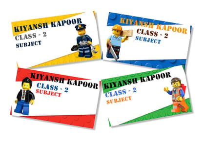 Book Labels -  Lego Legends-12