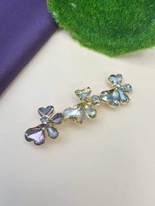 Stone Hair Clip 4064