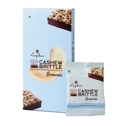 Loyka Cashew Brittle Brownie 