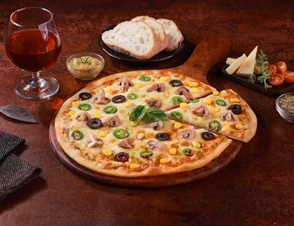 Italian Feast Cheese Burst Pizza [10" Large]