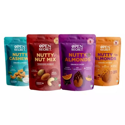 Premium Flavoured Nuts Combo