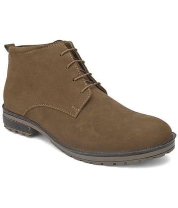 Fashion Victim - Tan Mens Casual Boots - None