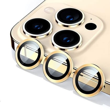 iPhone Camera Lens Kit Protector-iPhone 11 ( Gold )