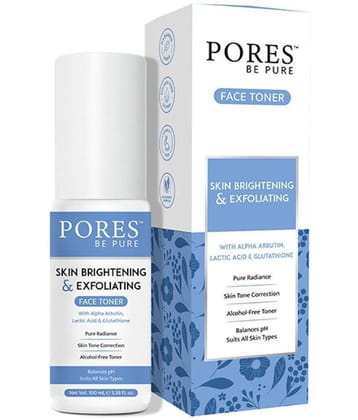 PORES Be Pure - Uneven Skin Tone Skin Toner For All Skin Type ( Pack of 1 )