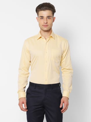 Regular Fit Long Sleeve Formal Shirt-S/36