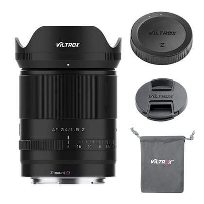 VILTROX 24mm F1.8 Full-Frame Wide-Angle Fixed Focus Lens Compatible with Nikon Z Mount Camera Zfc Z50 Z5 Z6 Z6 II Z7 Z7 II