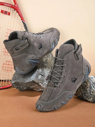 BOLLERO Casual Sneakers For Men's (Grey)-8