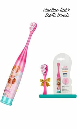 SPOT HUNT Kids Cartoon Printed Extra Soft Electric Battery Powered Toothbrush for Kids Electric Toothbrush