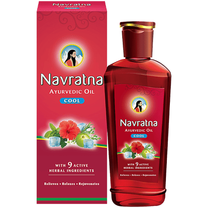 Navaratna Ayurvedic Hair Oil Cool, 200 ml