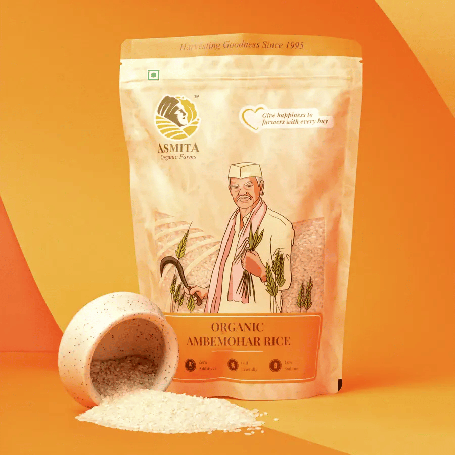 Organic Ambemohar Rice-1 kg