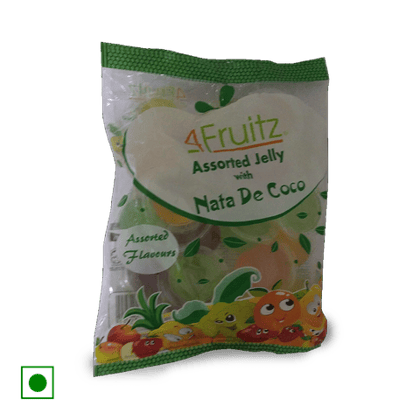 4Fruitz Jelly Nata, 348 gm Pouch