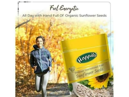 Happilo Healthy Raw Seeds Combo ( Chia 250g Natural Sunflower 250g Natural Pumpkin 200g )