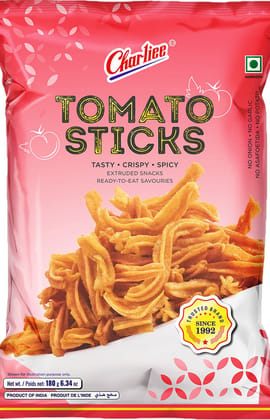 Charliee Tomato Sticks, 170 gm (1333)