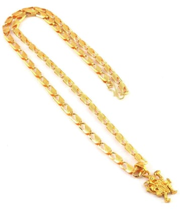 Jewar Mandi - Gold Pendant ( Pack of 1 ) - Gold